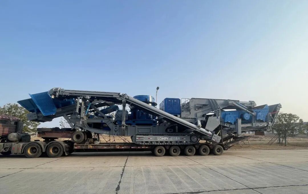 动态 | 磊蒙集团履带圆锥式移动破启程发往欧洲项目